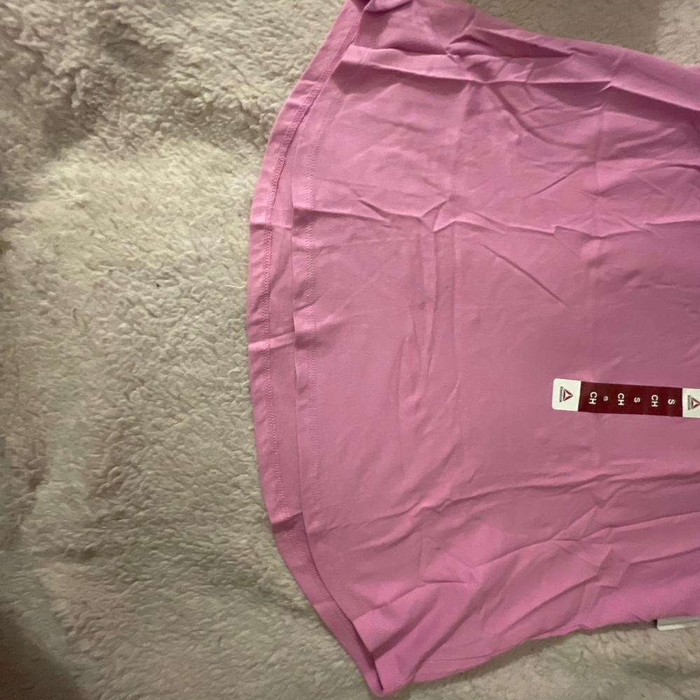 Reebok Pink Crew Neck Tee